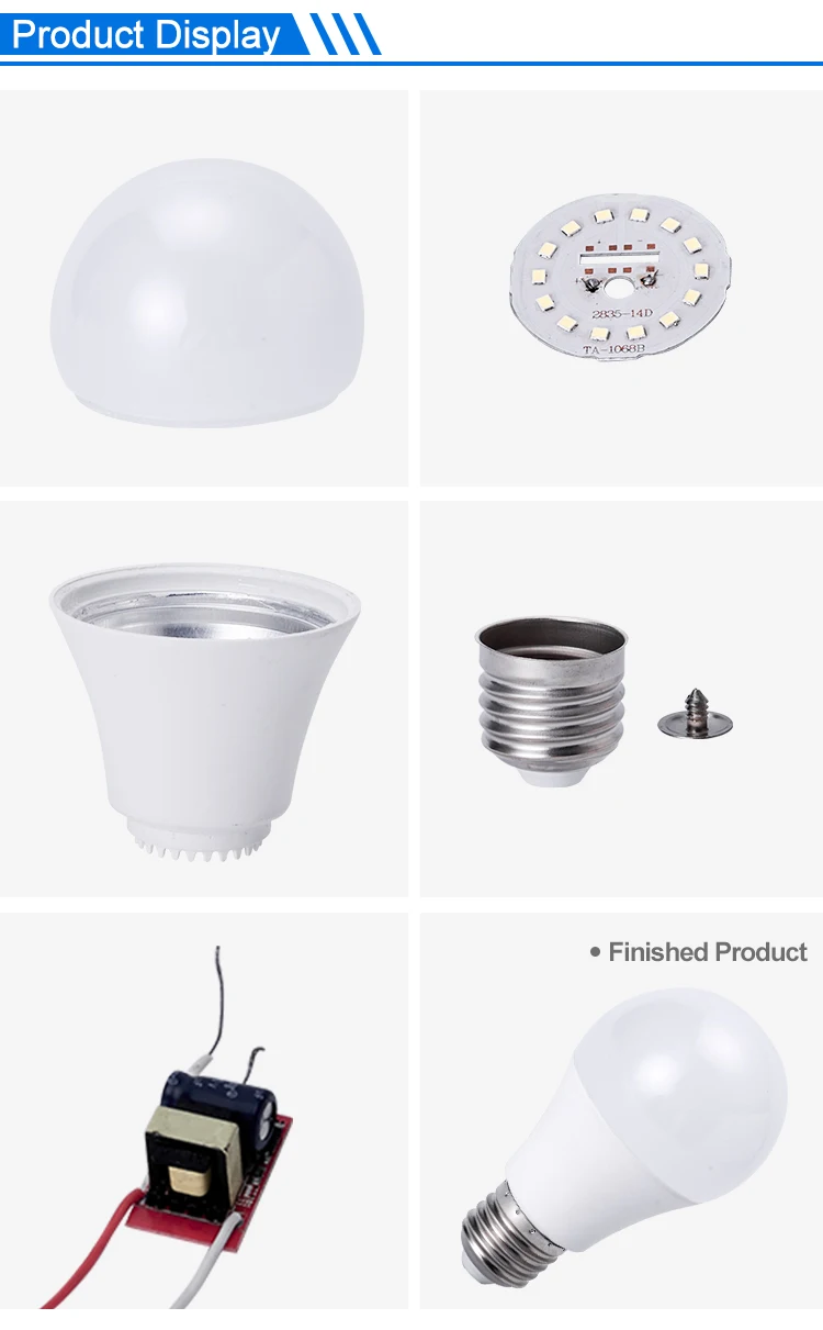 Hot Sale Long Lifetime Led Lamp 7W Led Bulb E27 220V Household Table Light Bulb Replaceable Bulbs