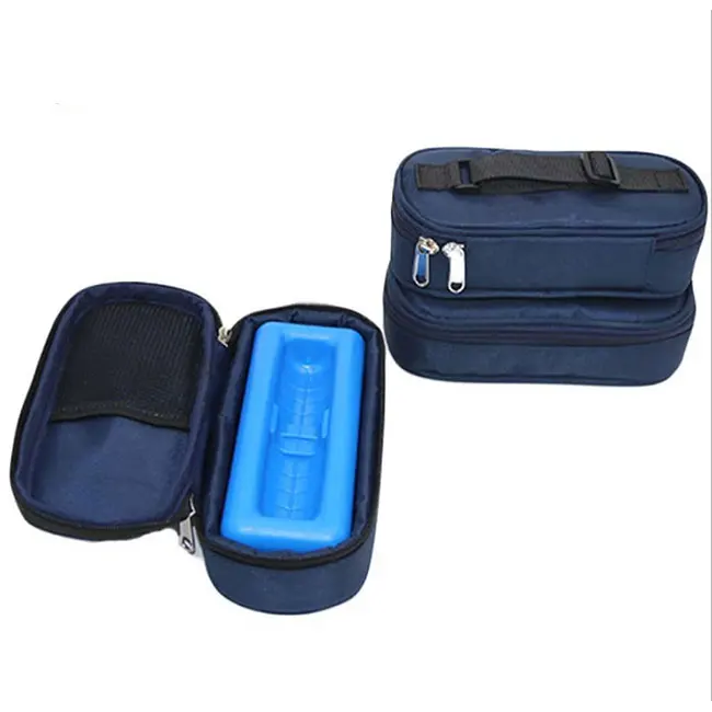 
Waterproof Portable Small Medical Cooler Box Insulin Pen Insulated Cooler Bag for Diabetic 