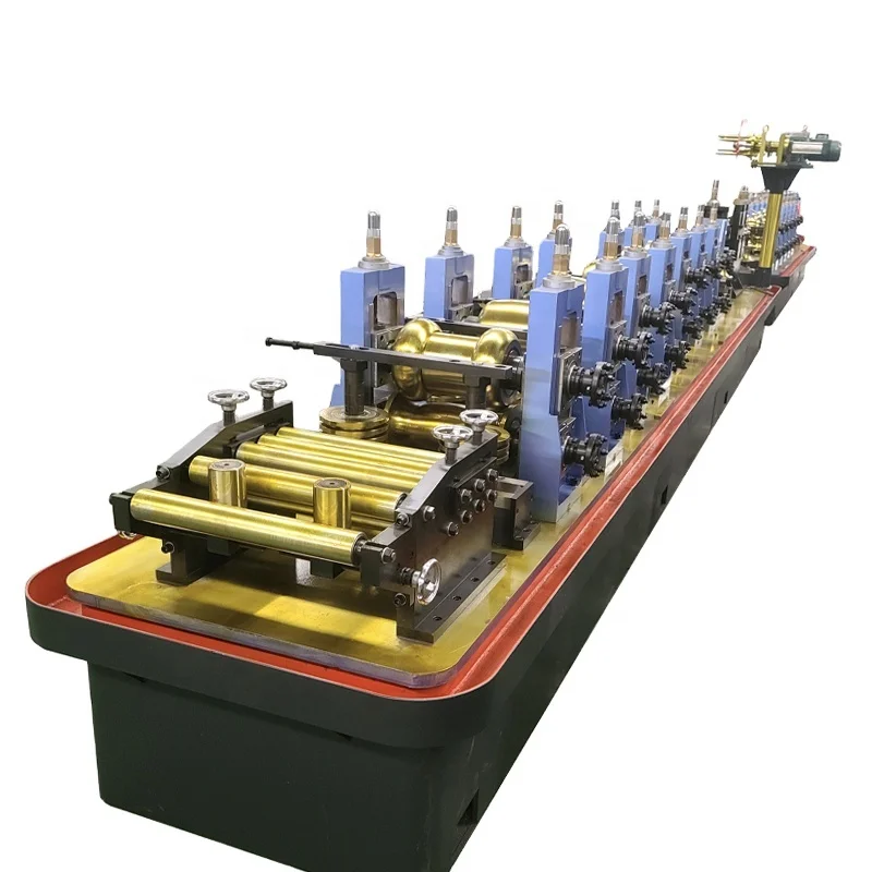 TY50 ladder pipe ERW rectangle steel pipe tube mill making machine