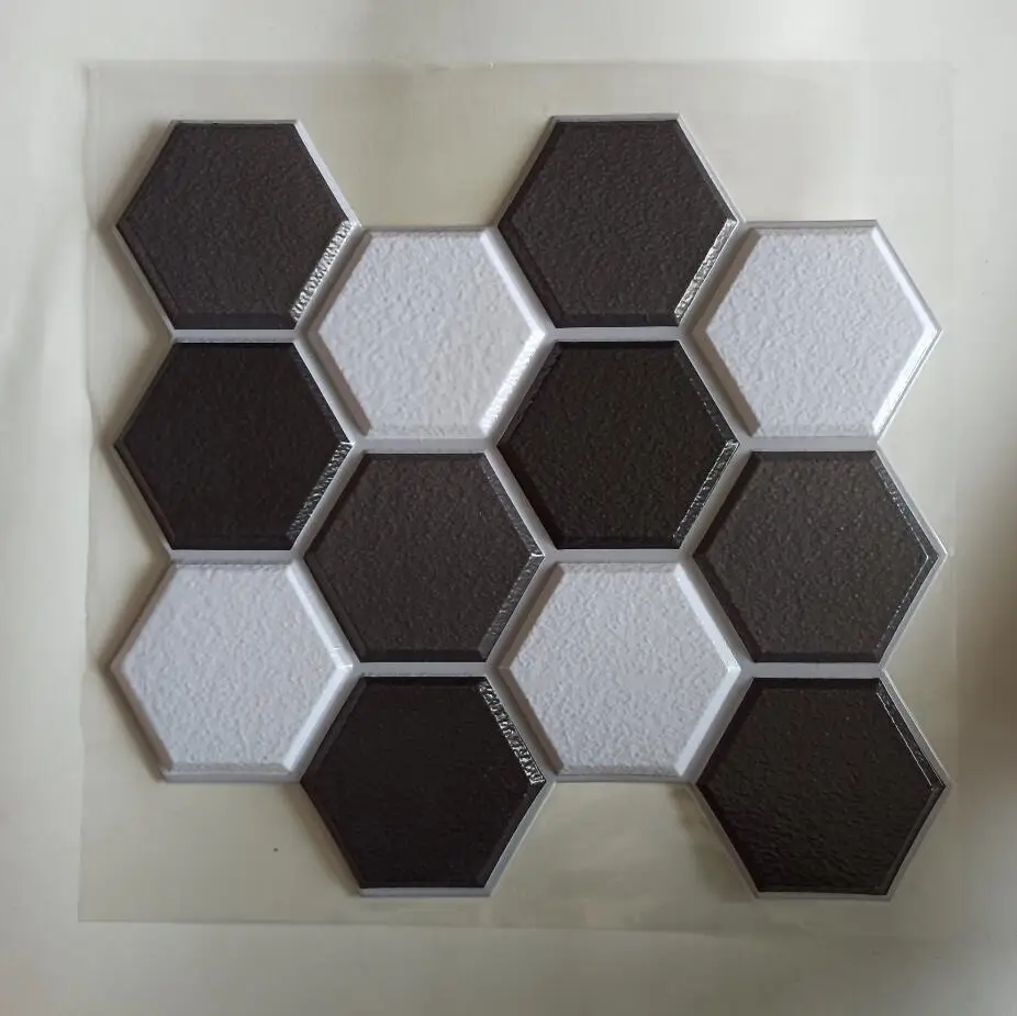 BSCI 3d wallpaper high quality wall tile sticker for kitchen and bathroom