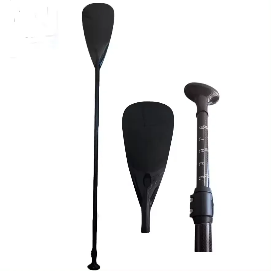 Hot Sale 100% Carbon Fiber SUP Board Paddles Customized Adjustable Carbon Paddles