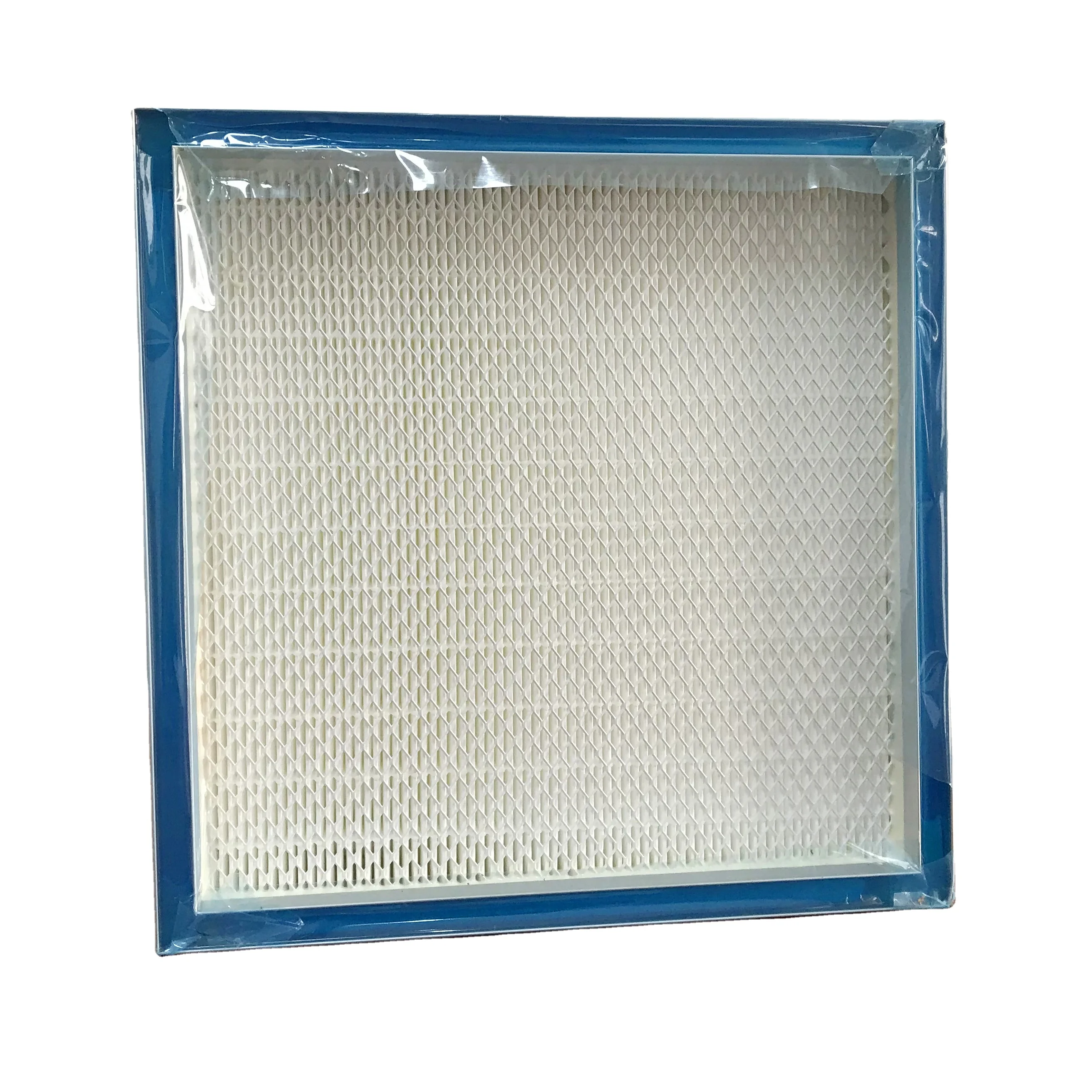 Fluid Gel Seal Style mini pleated no leakage, Delicate aluminum alloy frame, Mini-pleated HEPA air filter