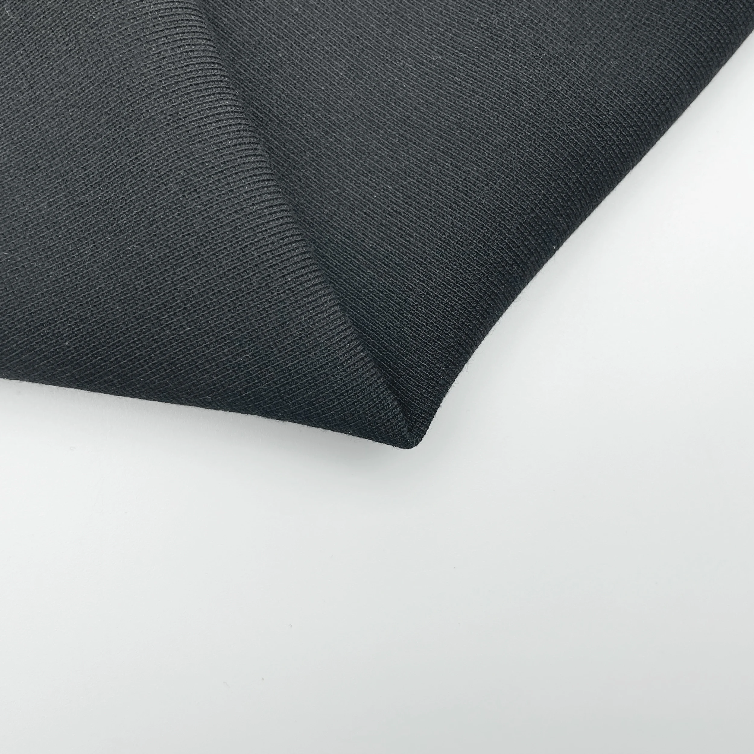 Brushed Design Double Face 33.2%Rayon 32.6%Nylon 26.6%Polyester 7.6%Spandex Ponte Roma Knit Fabric For Pant Clothing