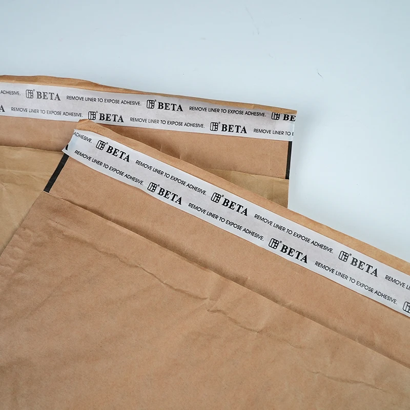 4x8 Biodegradable Bubble Mailer Mailing Bags Kraft Paper Bubble Mail Bag Padded Packaging Wrap Envelopes Express Bag