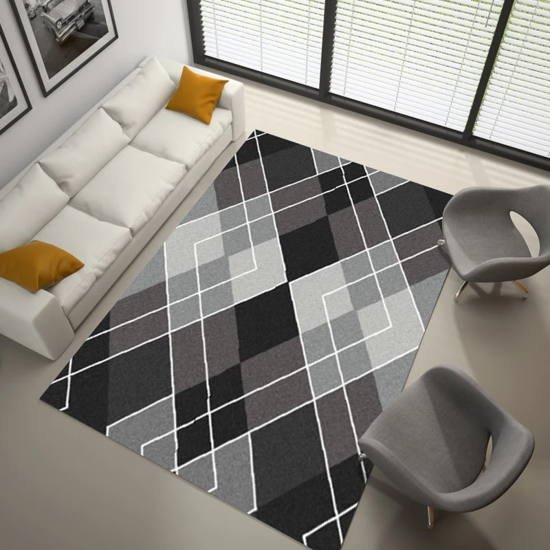 New 3d Doormat Modern Carpet Floor Gym Home Indoor/outdoor Soft Fluffy Carpets