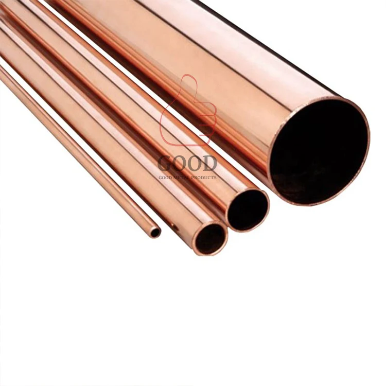 China factory direct supply grooved copper pipe original copper pipe 12mm for city gas