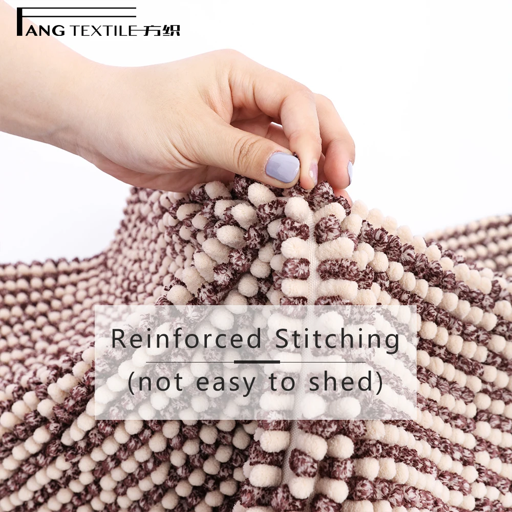 
SEBS Anti Slip Backing Soft Bathroom Carpets Shaggy Door Mats Plush Bath Mats Sets 