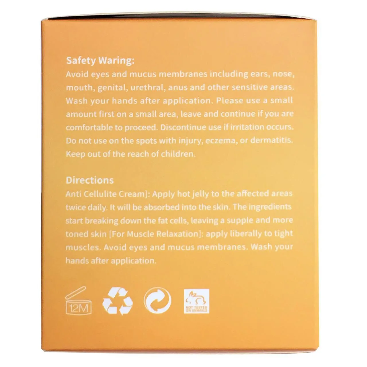  Skillful Manufacture Moisturizing Massage Cream