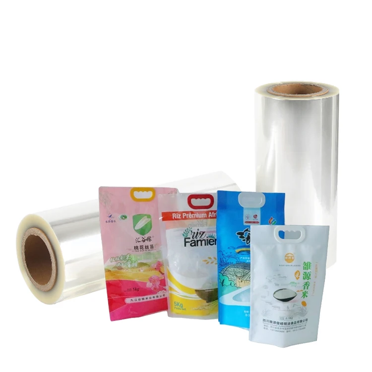 Laminated BOPP film for PP woven bags