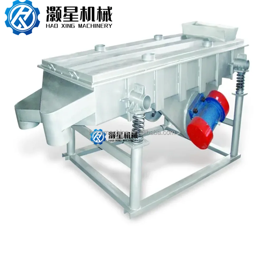 Китай лидер продаж линейное вибрационное сито с двигателем для сортировки зерна оборудование