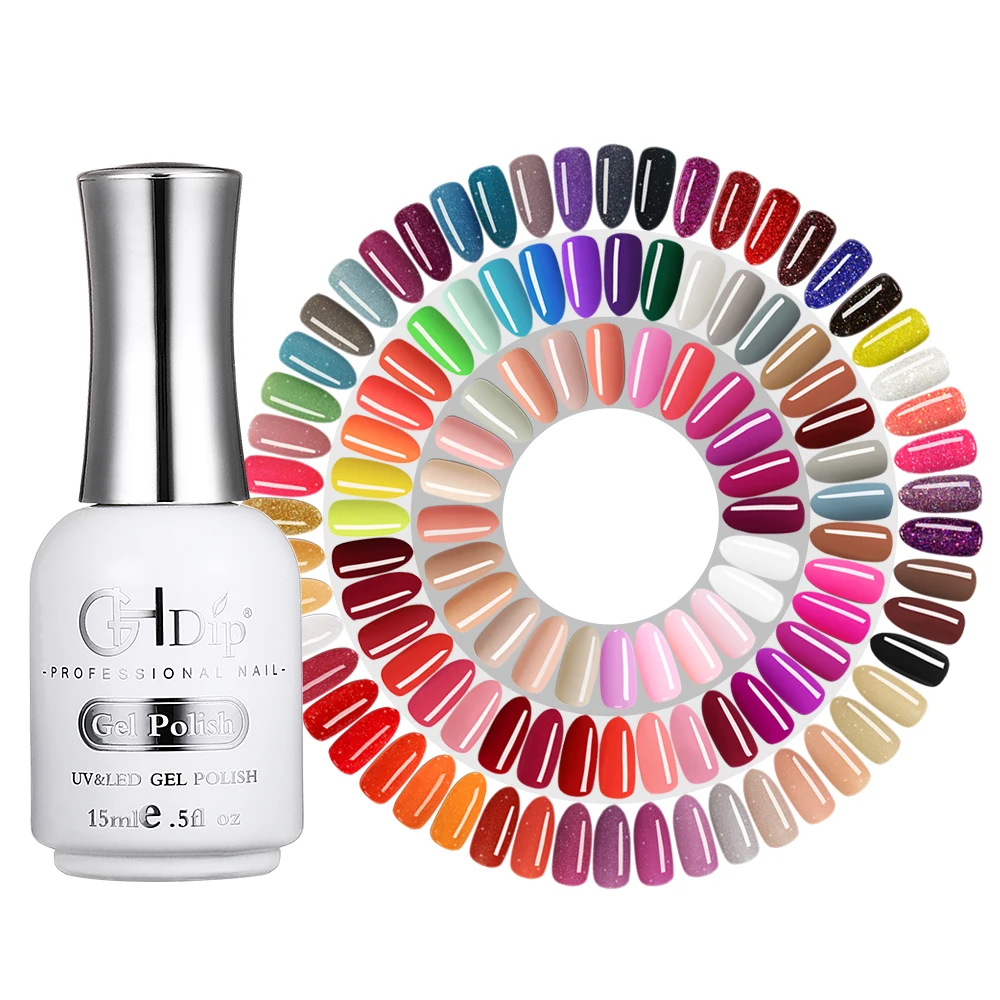 Custom your logo 2000 colors Fast Drying Dip Powder 3in1 set match gel polish and nail lacquer nail