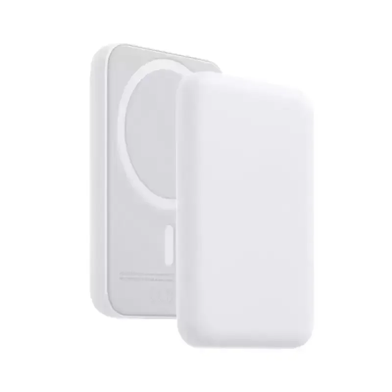 Hot Sale Strong Magnetic Wireless Charging Power bank 5000mah Battery Pack Magnetic Wireless Charging Power Bank