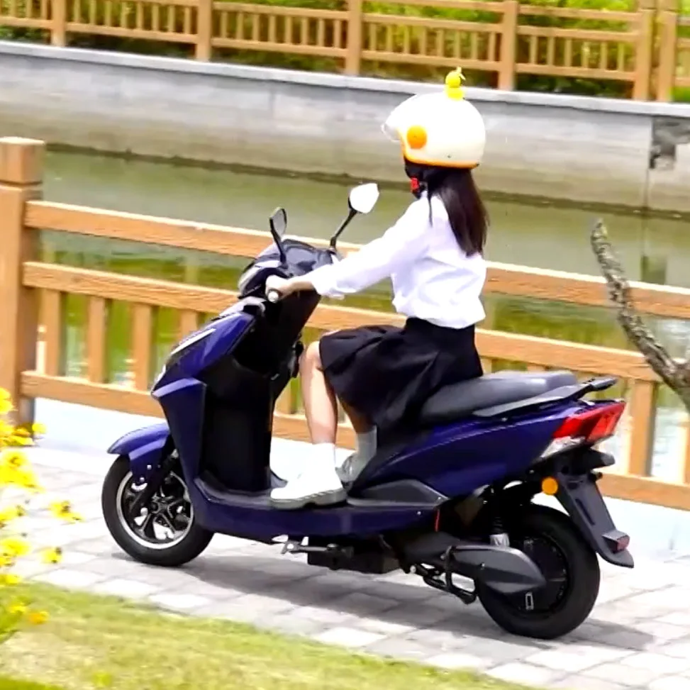 CKD SKD 10/12inch electric motorcycle affordable 600W/800W motor 50km/h max speed electric moped for sale