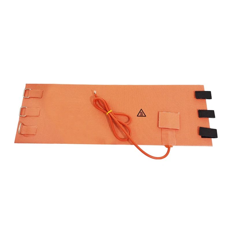 12V heater Customized Heating Elements Silicone Heater Flat Heating Element For Industrial