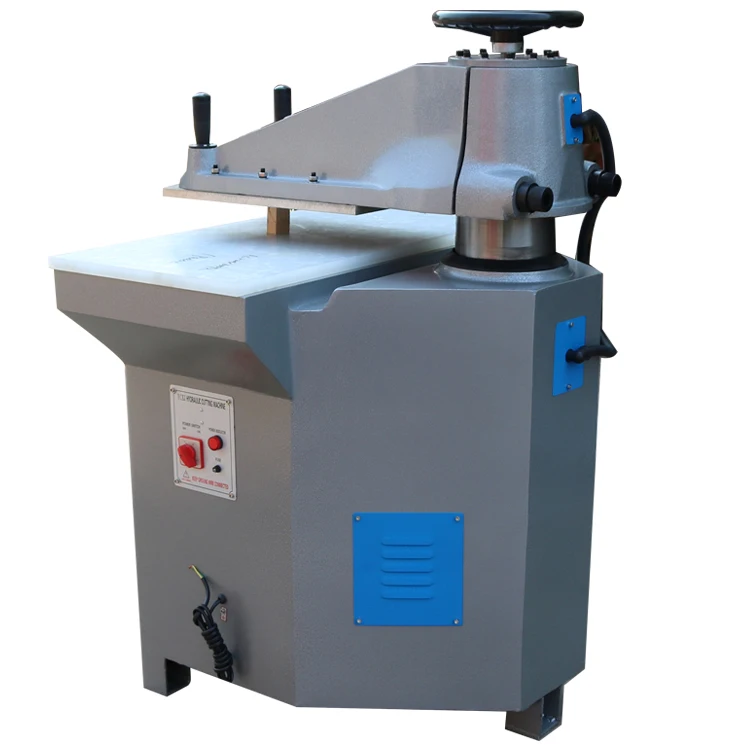 hydraulic swing arm fabric sample cutting machine