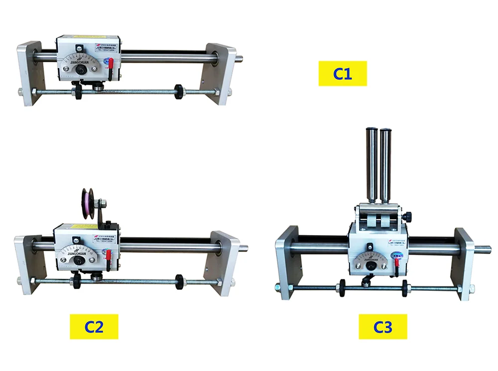 Wire transformers winding machine GP3-20C polished shaft linear traverse unit