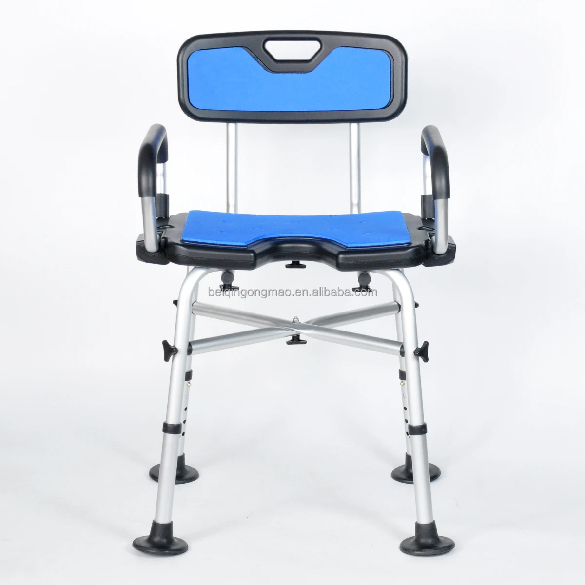 BQ403GA Medical bathroom chair with Armrests and Back for the elderly disabled shower safety chair for seniors
