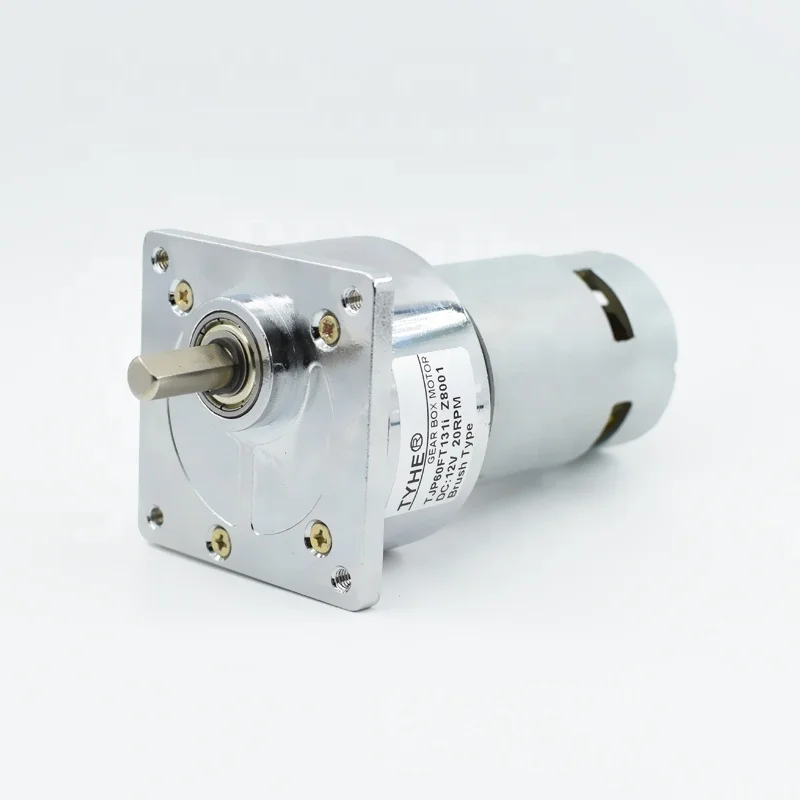 60mm high quality low price gearmotor 24v 12v low rpm high torque 50kg 10nm 100kg 40 watt 35w 15 rpm speed 775 dc gear motor
