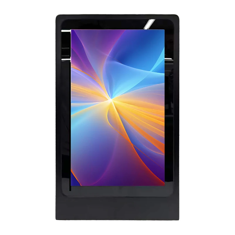15.6 inch Ultra Thin 1080p Full HD L shape portrait kiosk screen with android system for Gaming Office