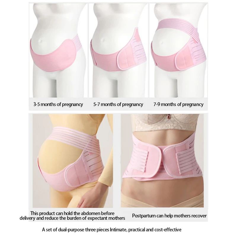 Hotsale for women  Maternal abdominal belt adjustable  antenatal belly band   Breathable  Cotton Support Belt