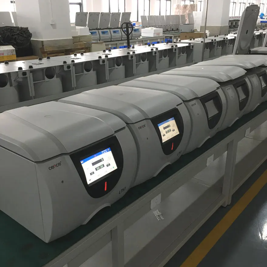 Manufacturer wholesale 2021 CE ISO certificate  5ml/10ml/15ml/50ml/100ml/250ml Tube hospital/Laboratory centrifuge for sale Clin