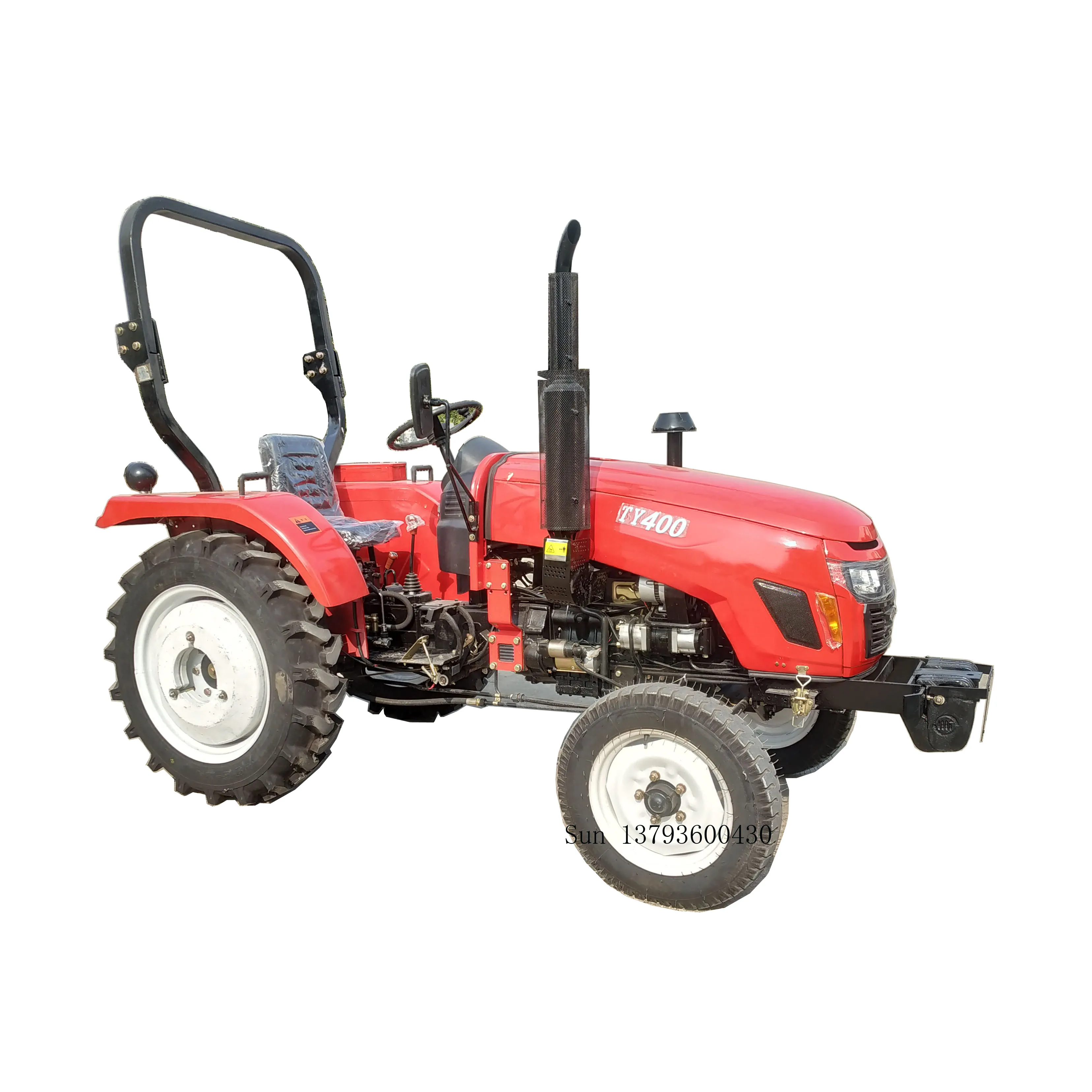 
chinese farming equipment agricultural 40HP tractors 2 wheel drive 