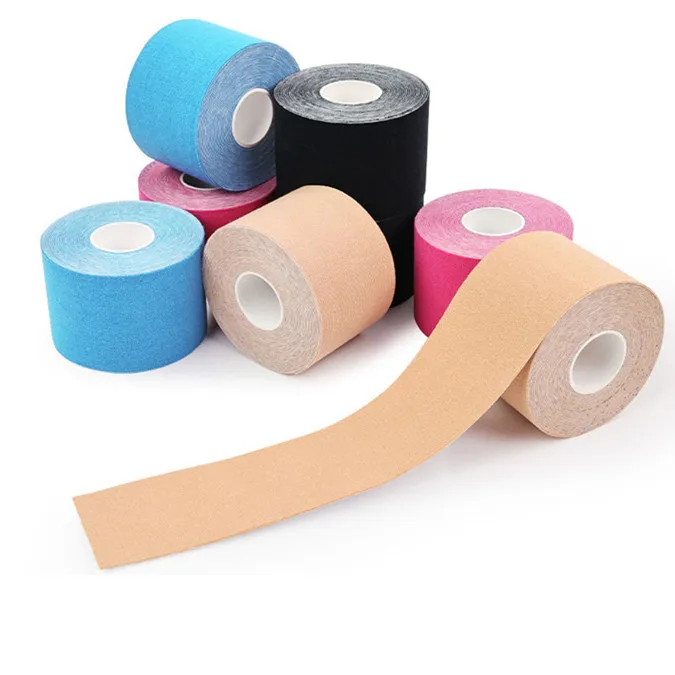 Uncut Cotton Knee Muscle Tape Waterproof Kinesiology Tape for Joints Support & Muscle Pain Relief