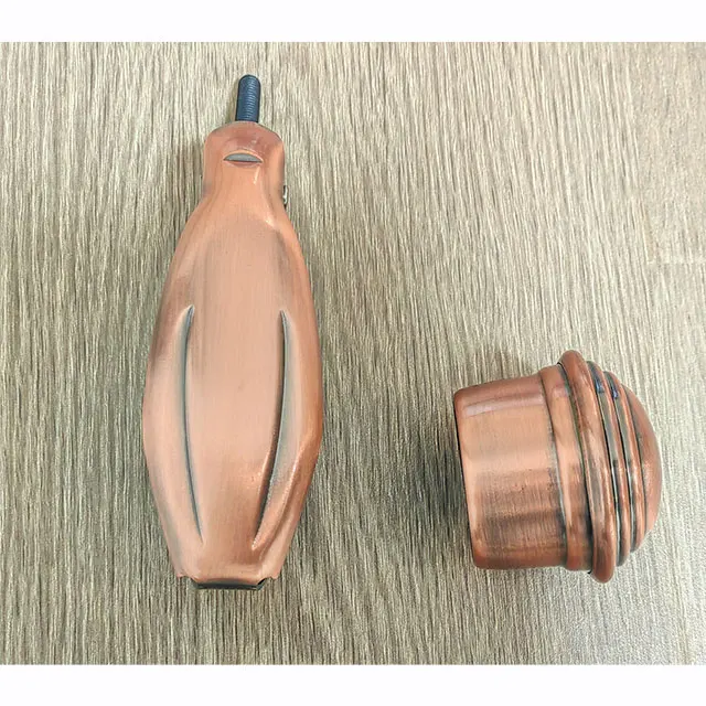 Casket Arm 8522 in Antique Copper and Screw Rod Metal Handle for Casket