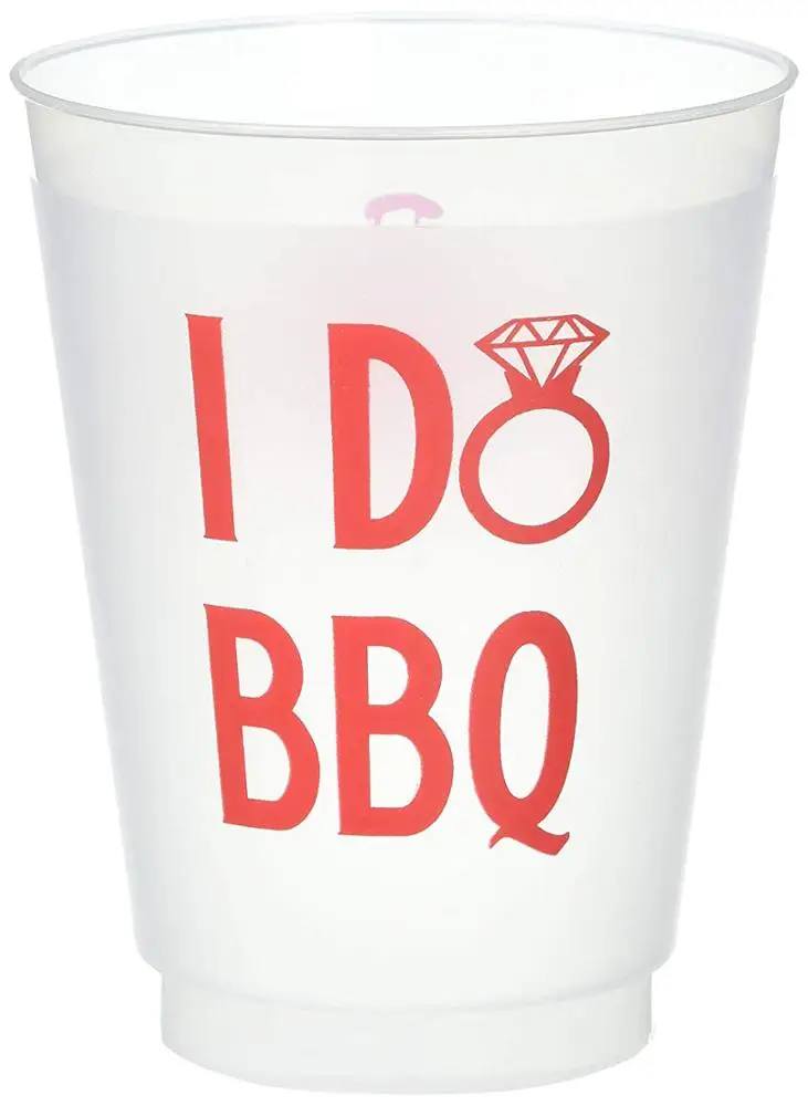 12oz 16oz 18oz Cheer to 30 Years PARTY Frost Flex Plastic Cups (10 cups)