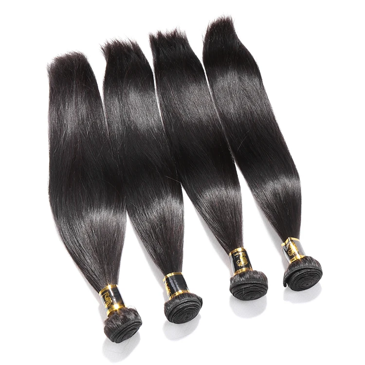 Straight Brazilian Hair Bundle in Swaziland, Asian Raw Virgin Chinese Girl Hair, Single Remy Weft Pu Skin Weft Hair Extension
