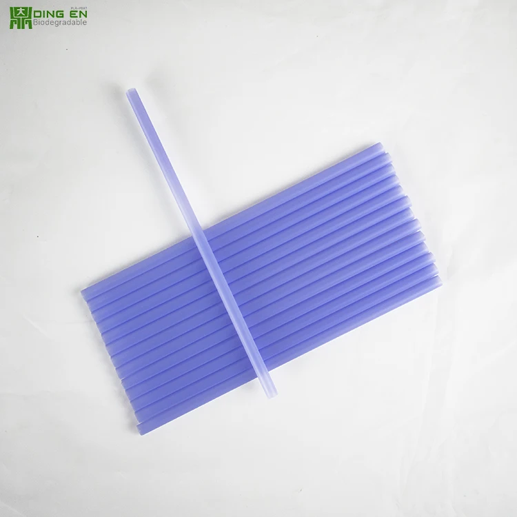 Environmental protection beverage rice corn material degradable straw production equipment