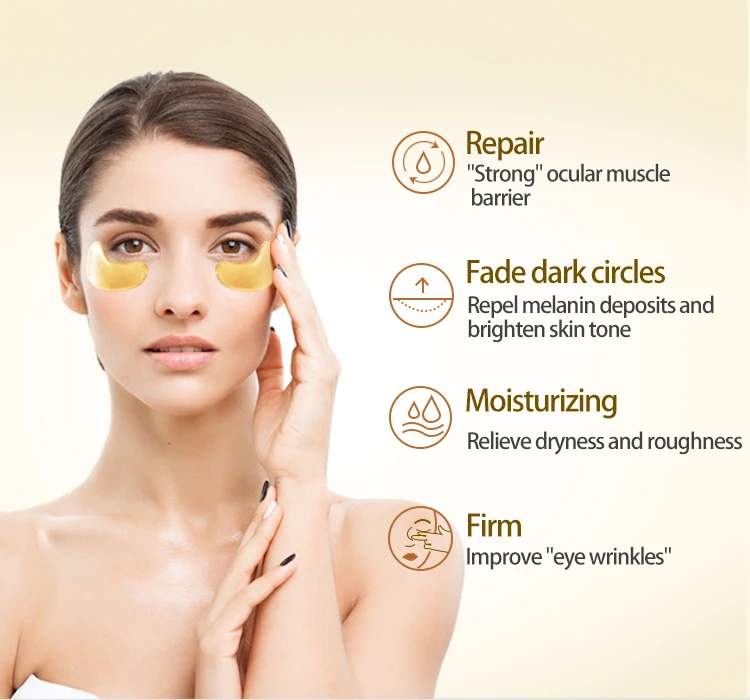 Natural collagen new face products custom logo gold glow skin care set kit korea private label collagen face mask newmask