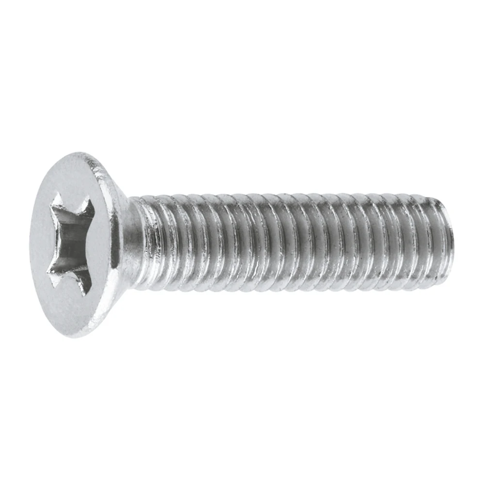 DIN965 ISO7046 UNC 6#-32 Inch Metric Thread ph Cross Recessed Countersunk Head Screws