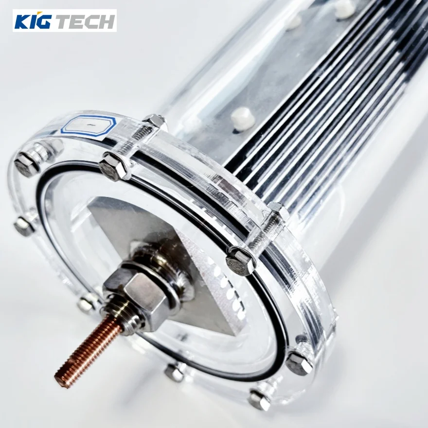 Sodium hypochlorite generator with MMO Anode Titanium anode plate for swimming pool