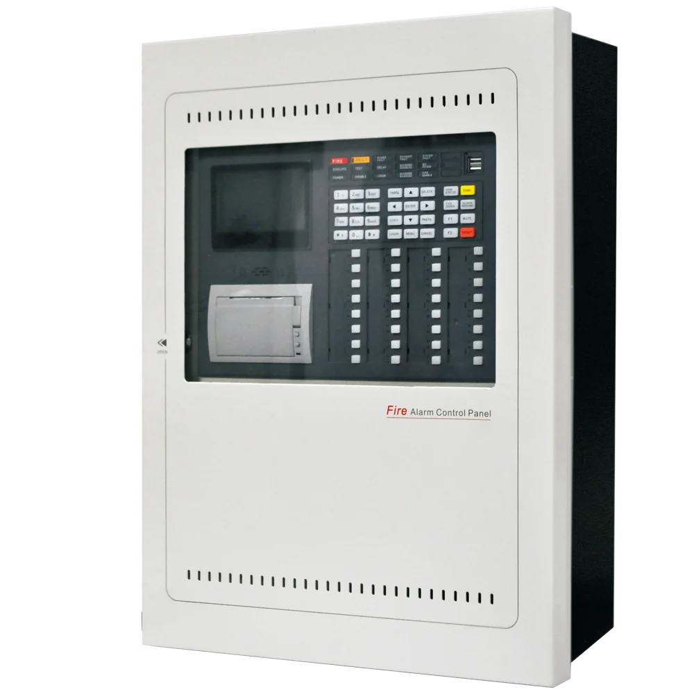 LPCB Approved Wired Addressable Fire Detection System Control Panel