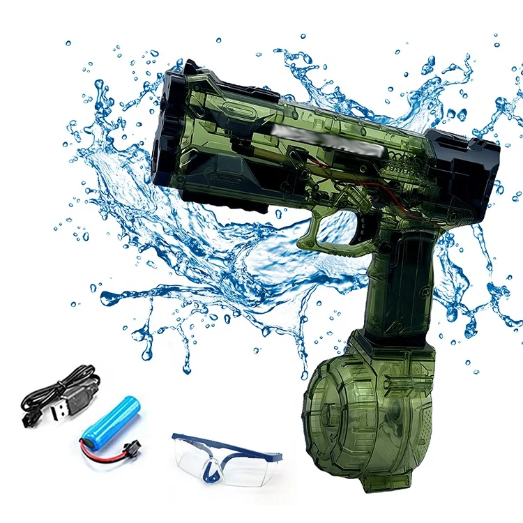 2023 Powerful Automatic Strongest New Pistol Shooting Watergun Rechargeable Toy Electric Water Gun