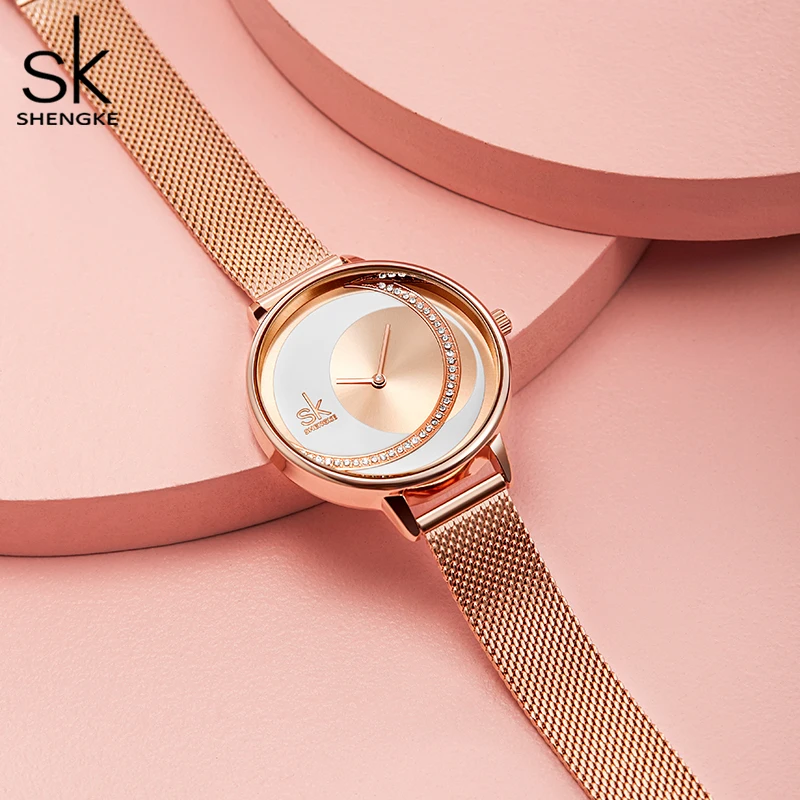 customized Wholesale Factory Direct Luxury Watch Women Stainless Steel Waterproof Watch