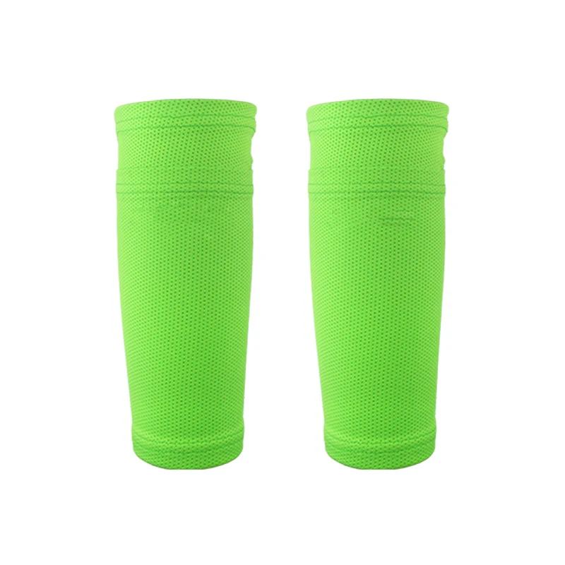 Factory Custom Elastic Soccer Shin Guard with Leg Guard Plate Flapper Sock Inserts Protective Football Gear Cycling Football Use