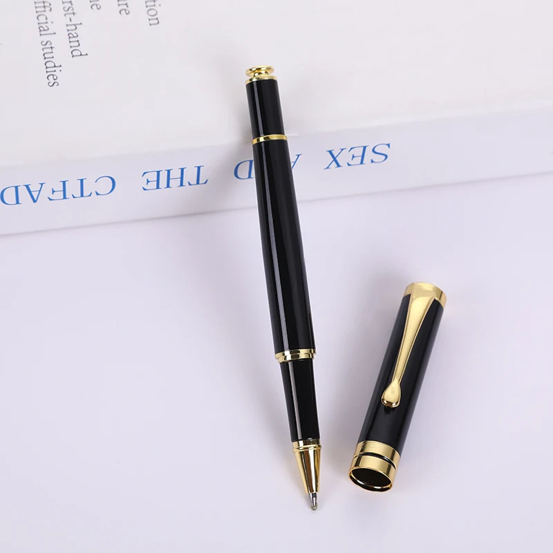 Brand Roller Pen Office Supplies Quality Ballpoint Pen Luxury Fashion Advertising Souvenir Can Print Logo Metal Neutral Pen