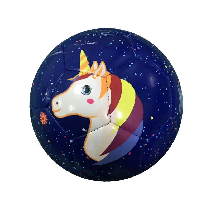 Customized Animal image pvc size # 2 soccer ball  play game Kids mini football