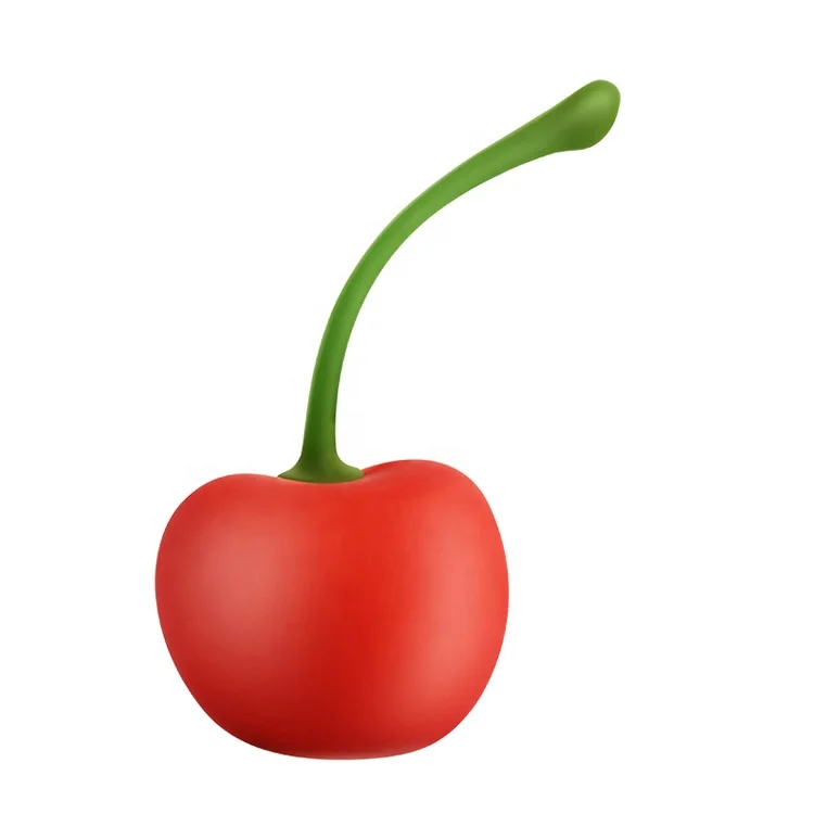 6 Speed Strong Vibration Rechargeable G-sport Massage Mini Jump Egg Vibrator For Couple Cute Cherry Shape Egg Vibrator For Women