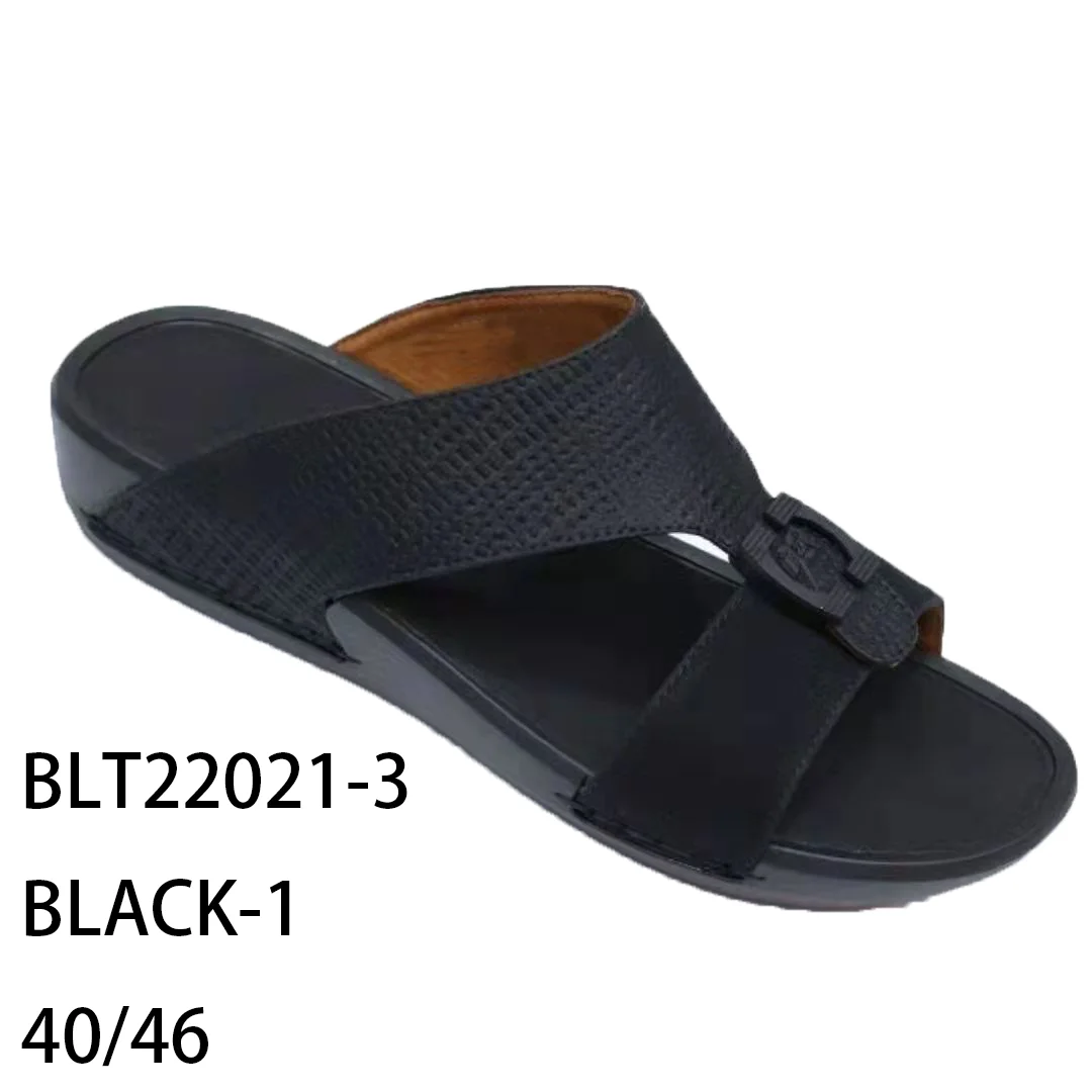 Arabic men slippers and sandals  Hot Sale In 2022 Wholesale Men pu Sole Slippers
