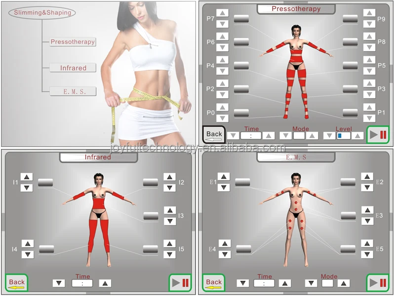 Infrared 3 in 1 Pressoterapia/fast Slim New Generation/presoterapia Machine