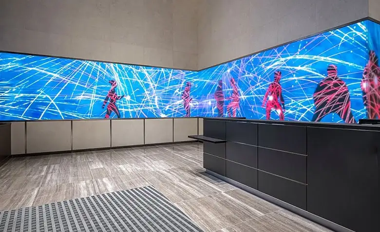 Ultra HD Indoor Wall Mounted LED Video Wall GOB P0.9 P1.2 P1.5 P1.8 P2 LED Display Screen Panel Fixed Pantalla Screen