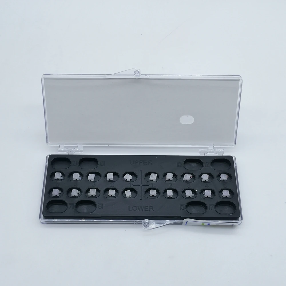 Dental Orthodontic Ceramic Brackets with metal slot of RS MEDICO