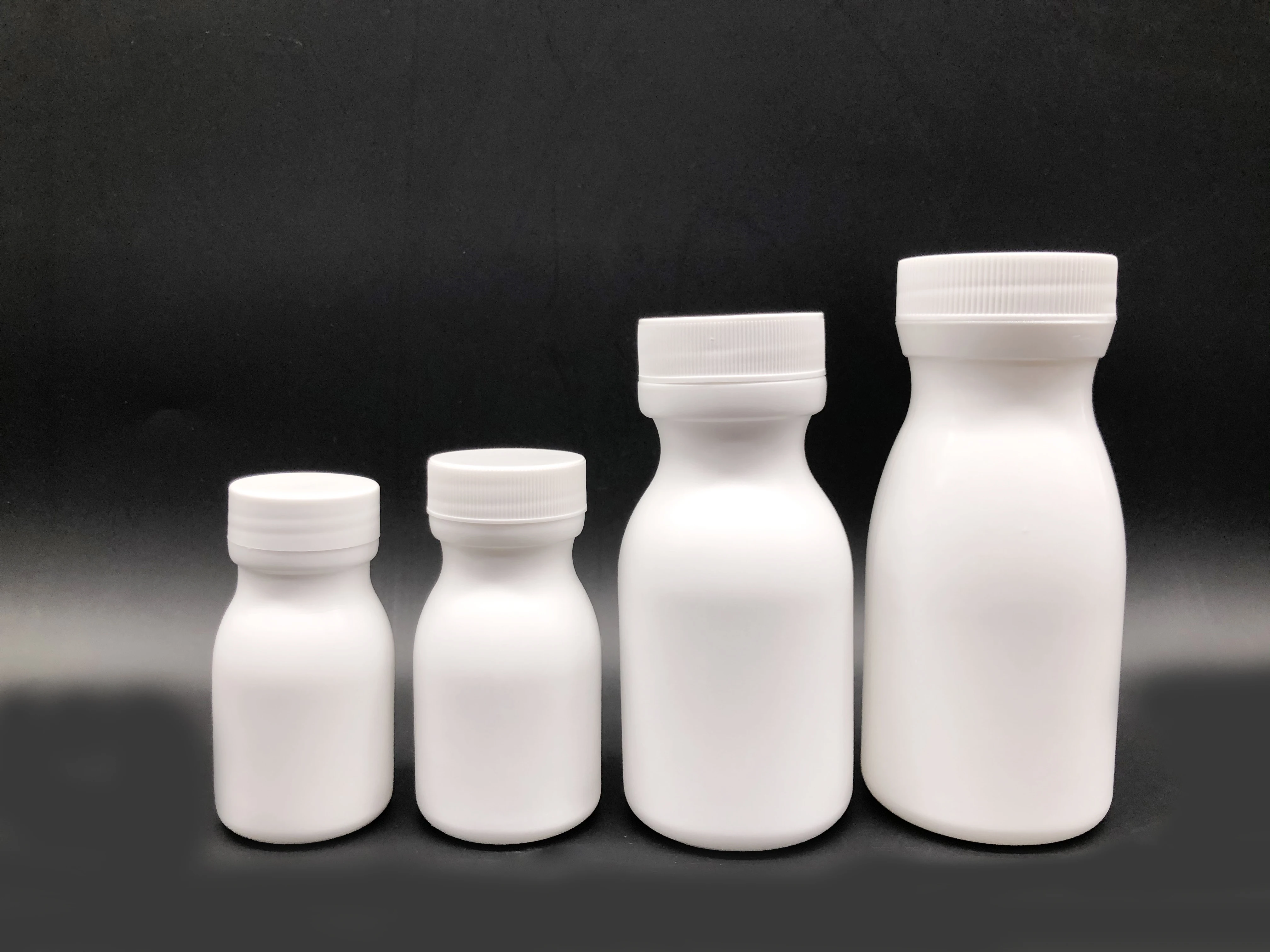 OEM calcium bottle 180ML plastic bottle for children  HDPE pharmaceutical plastic medicine bottle effervescent tablet containers