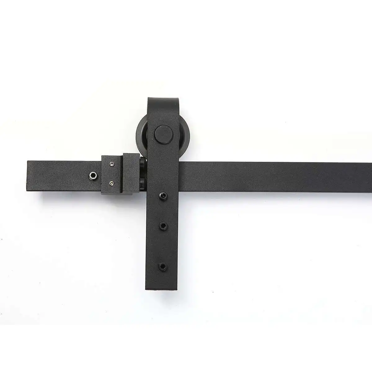 Factory Direct 1.5M-5M Customized Trap Door Handle Hardware Sliding Barn Door Hardware Kit Track