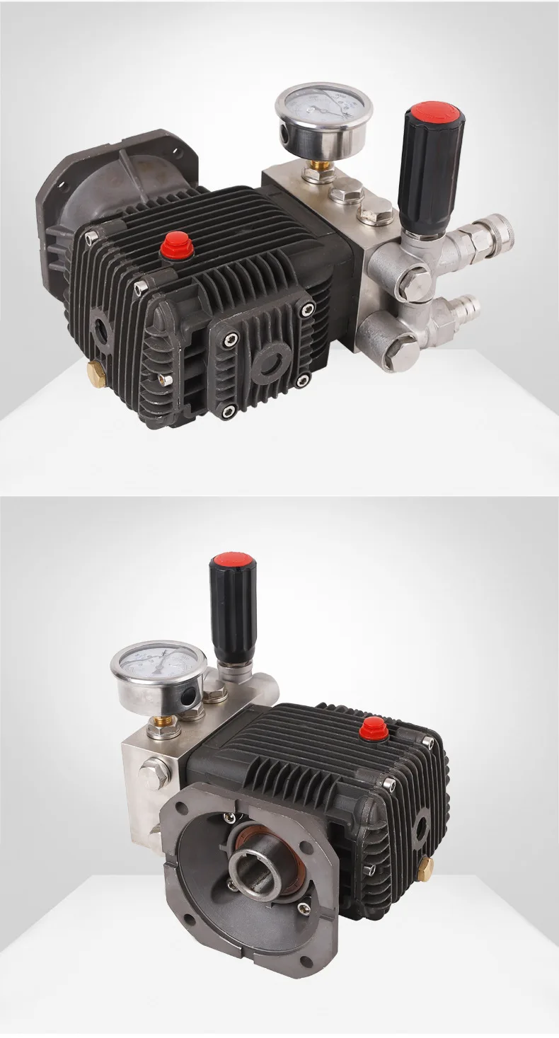 304 stainless steel high pressure cleaning machine pump head diesel engine head water pump high pressure cleaning machine