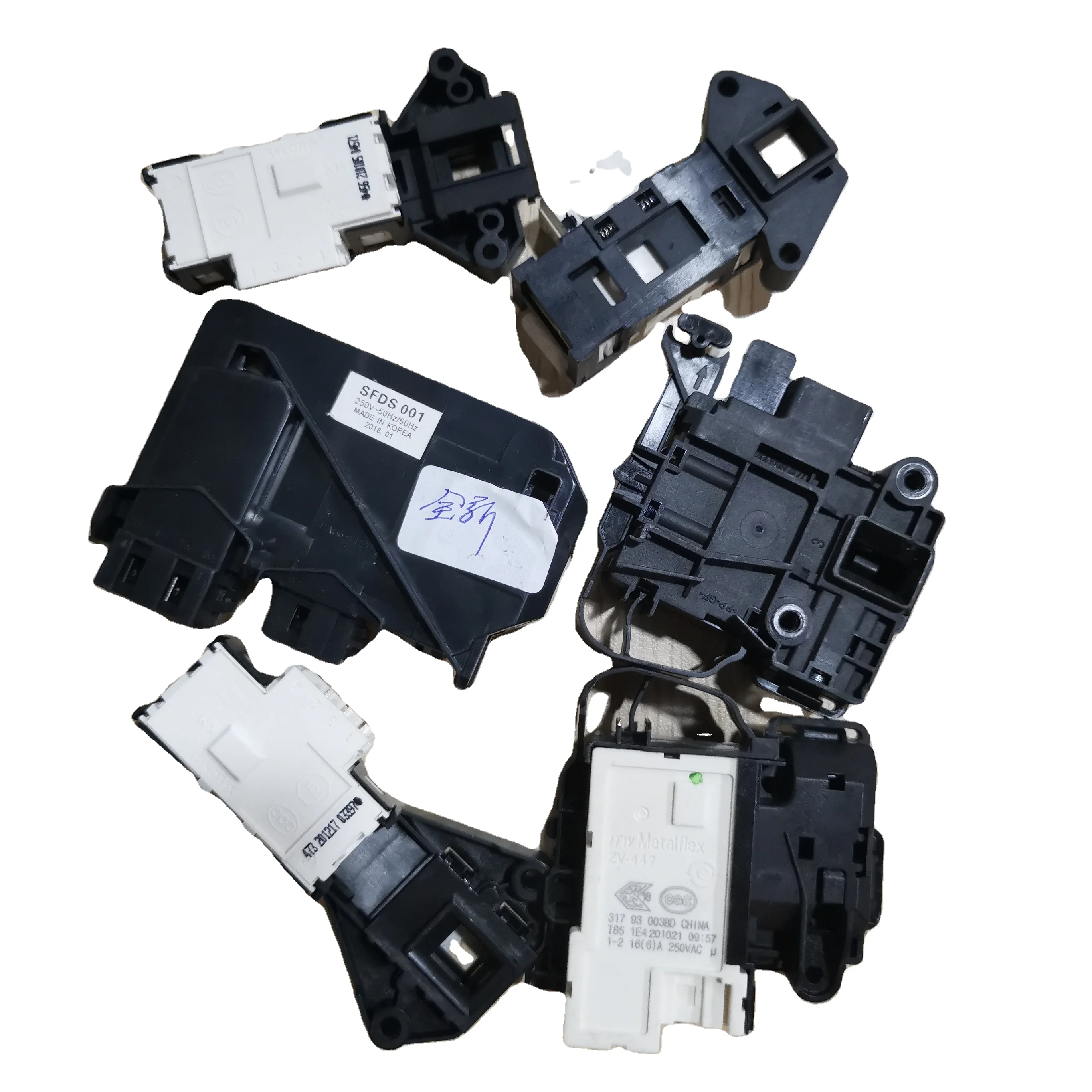 Оригинальный дверной замок для переключателя дверного замка стиральной машины Samsung LG