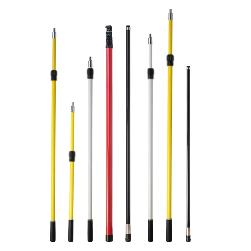 20FT aluminium window handle profile twist lock aluminium telescopic pole tube